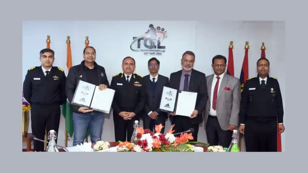 TCL and Adidas India Form Strategic Alliance to Modernize Footwearfor Indian Armed Forces